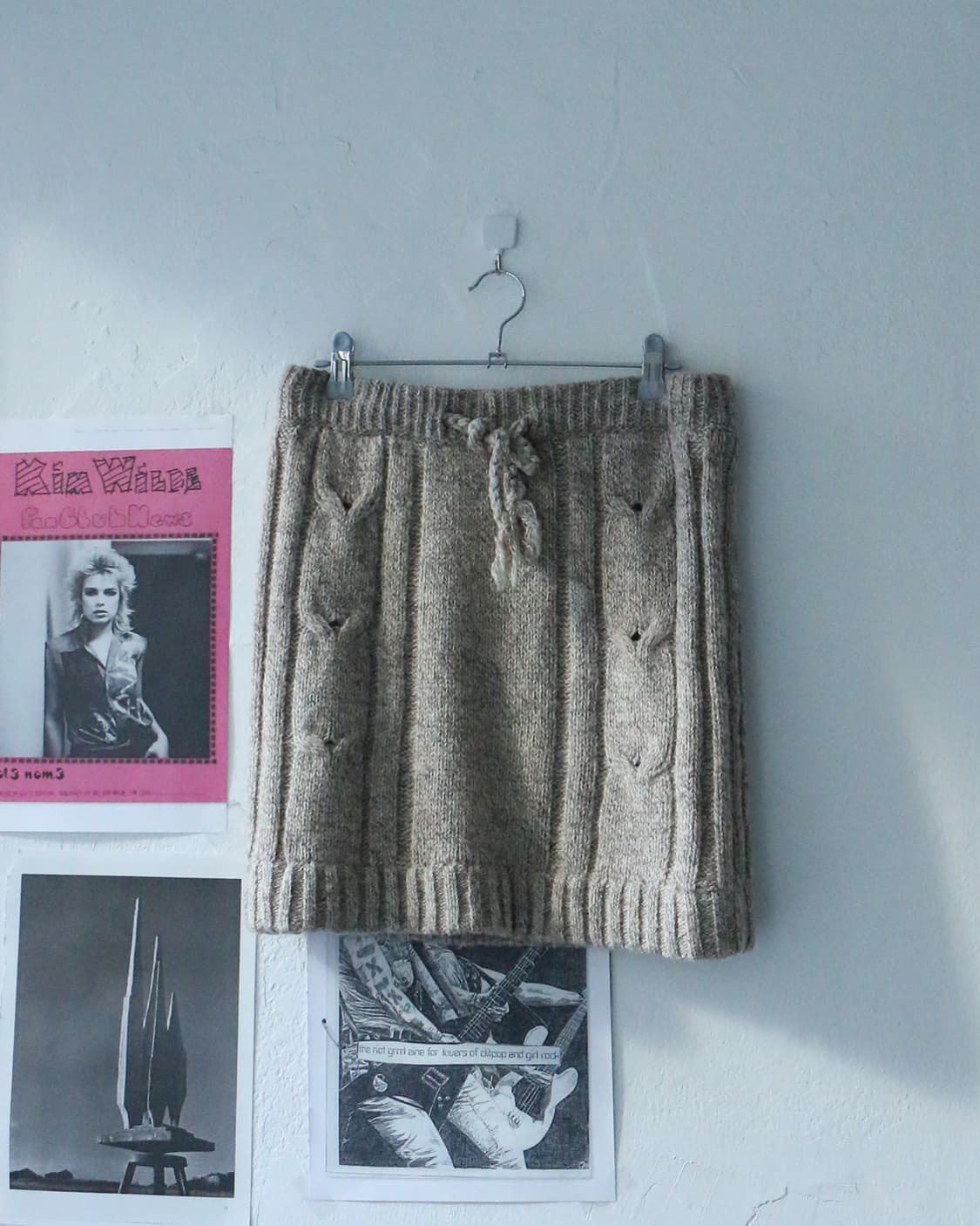 큐브 슈가 노르딕 니트 스커트 상품이미지3