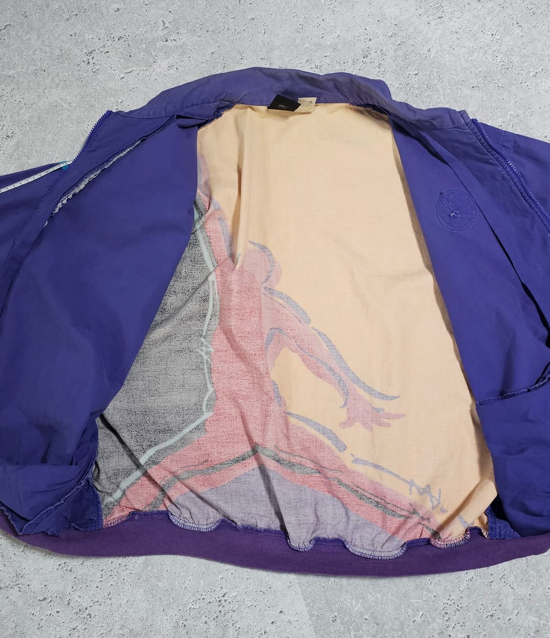 나이키 90s 빅로고 올드스쿨 조던 오버핏 바람막이 카라 자켓 상품이미지7