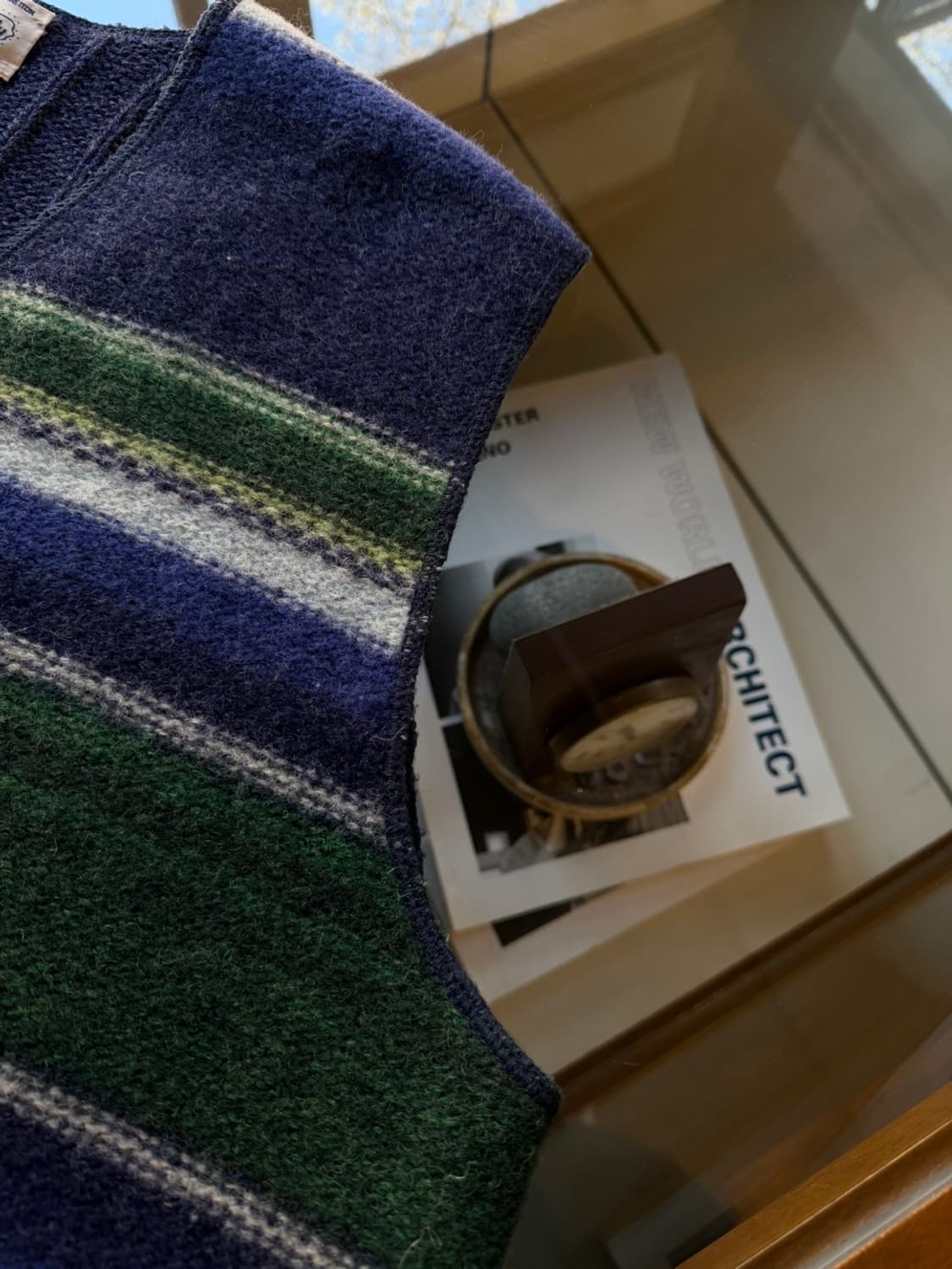 베네통 셔틀랜드울 니트 베스트 100 상품이미지7