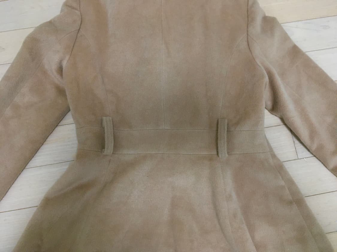 빈티지 갸루 플라워 레이스 포인트 코트 상품이미지5