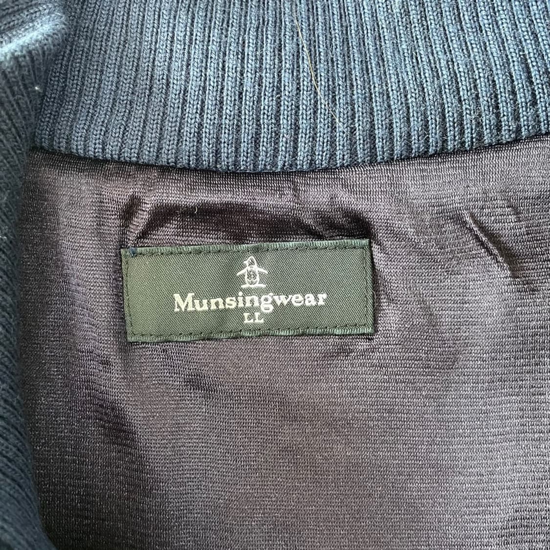 XL 먼싱웨어 남성 골프니트집업 조끼 베스트 105 상품이미지4