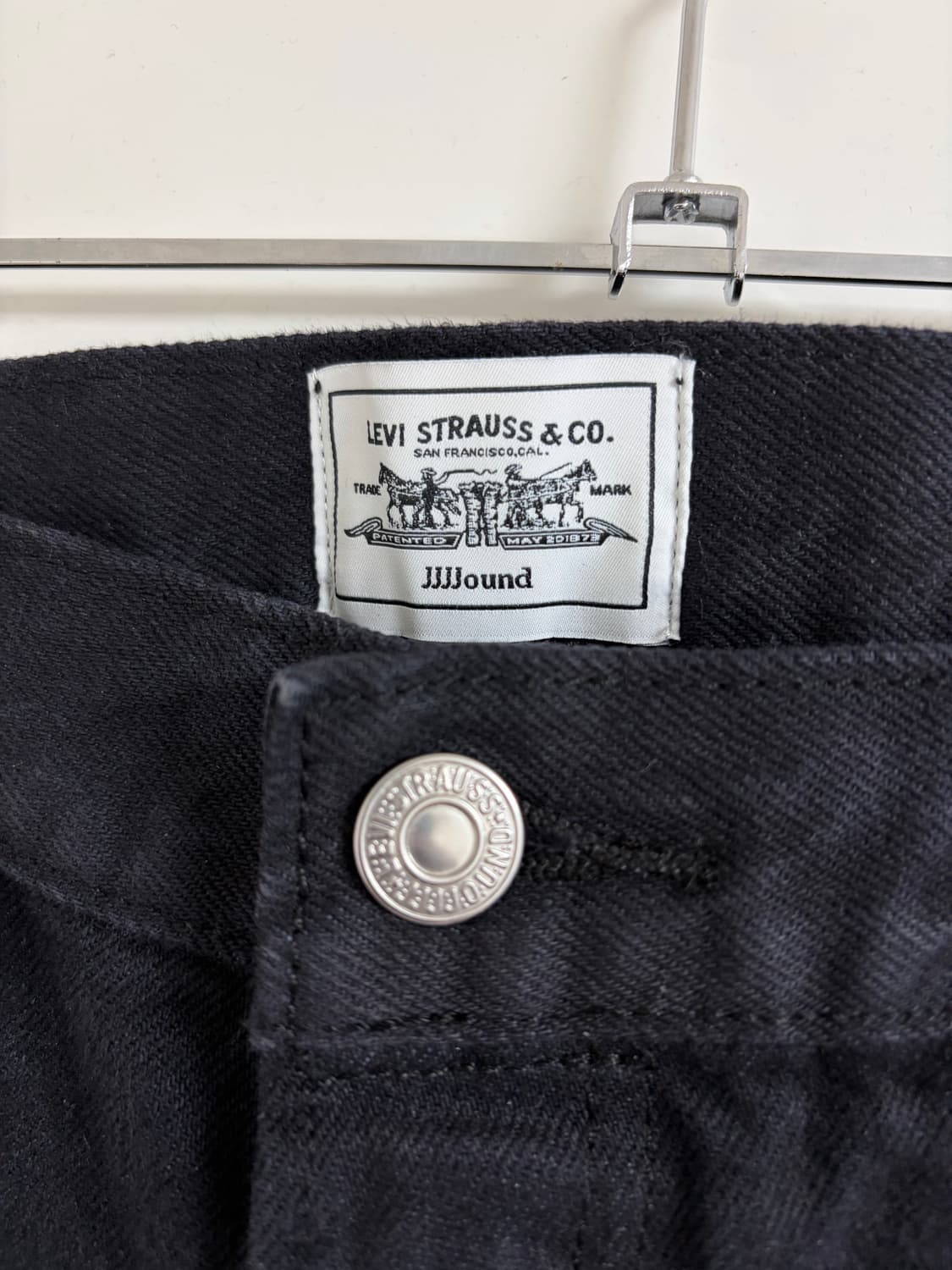 리바이스 501 자운드 블랙 데님 상품이미지2