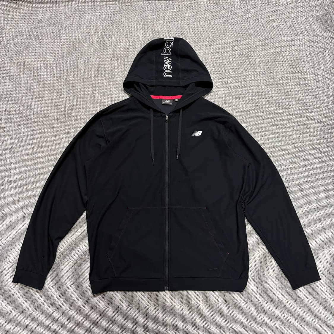 (XL)뉴발란스 매쉬 저지 후드집업  상품이미지1
