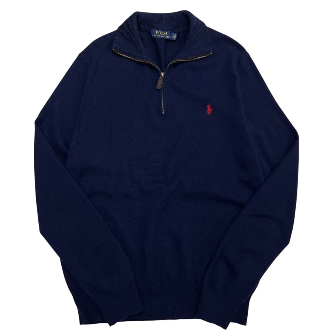 폴로 랄프로렌 레드포니 네이비 반집업 L 상품이미지2