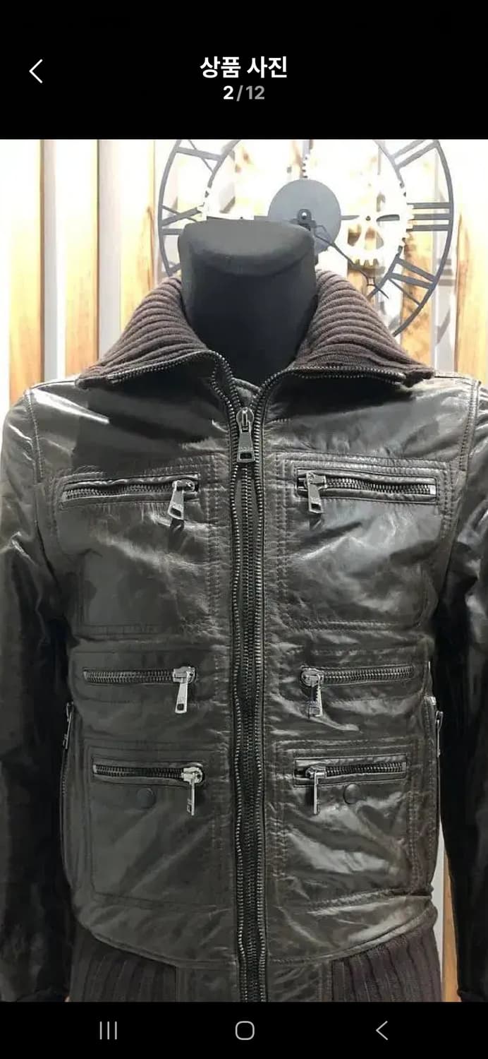 돌체앤가바나 남녀 멀티포켓지퍼 패딩자켓.
싸이즈  95 상품이미지9