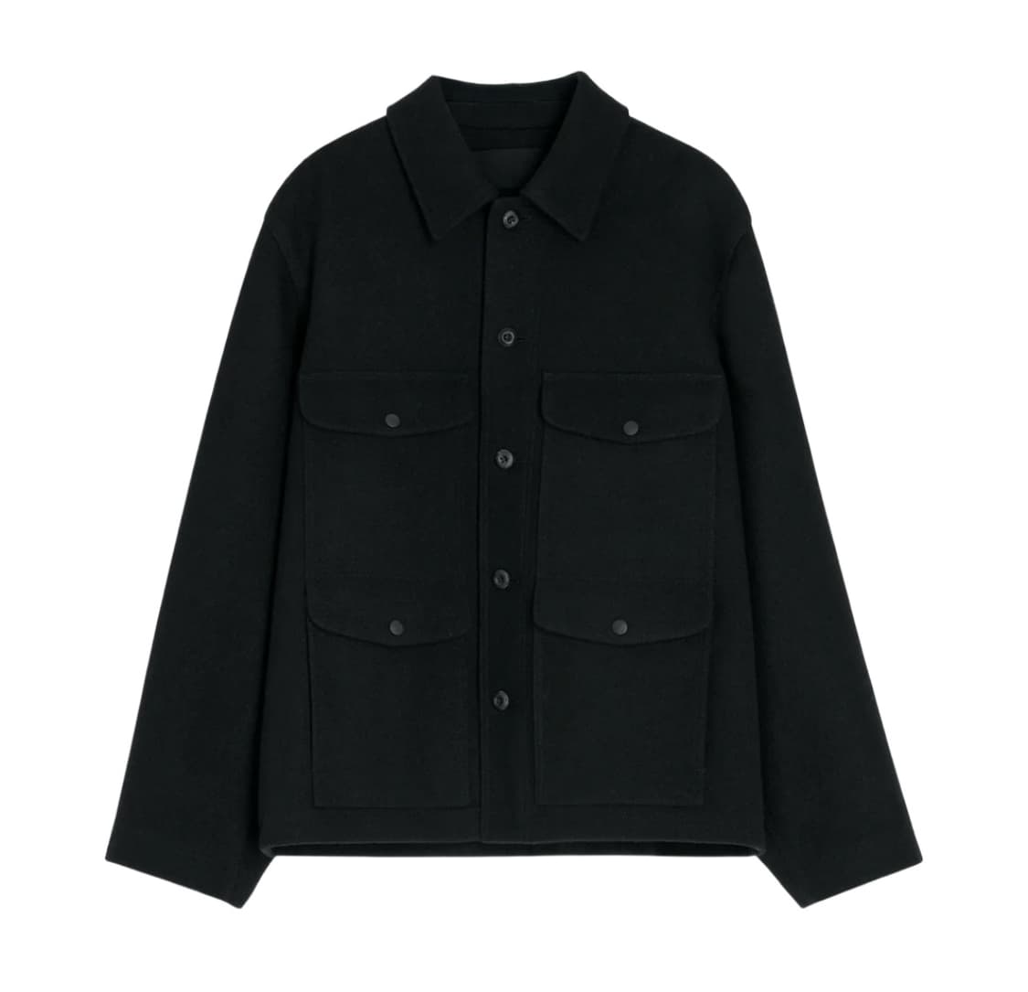 [48] 25FW 르메르 유틸리티 자켓 블랙 상품이미지2