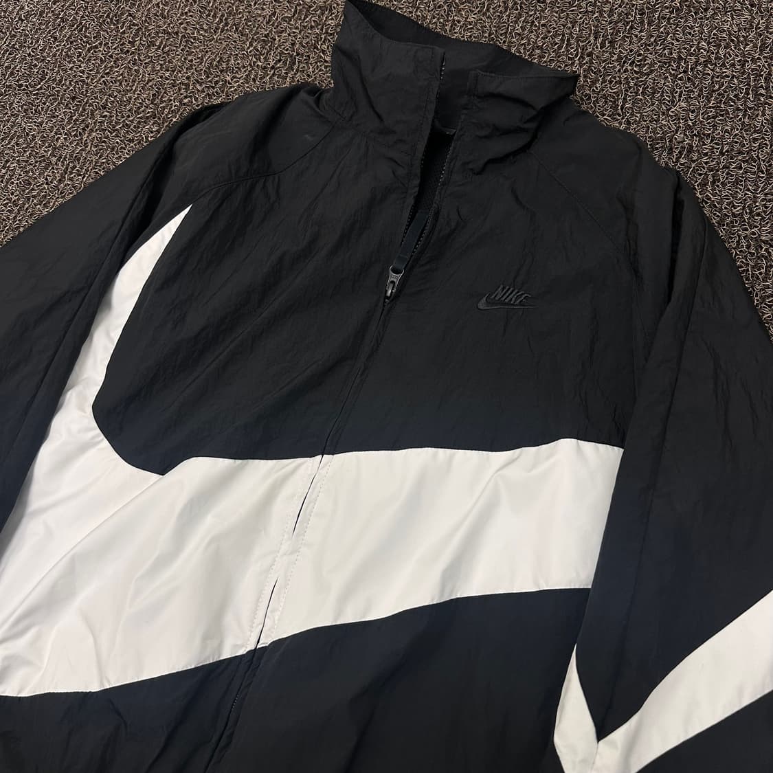 NIKE 나이키 빅스우시 우븐 바람막이 자켓 블랙 XL 상품이미지2