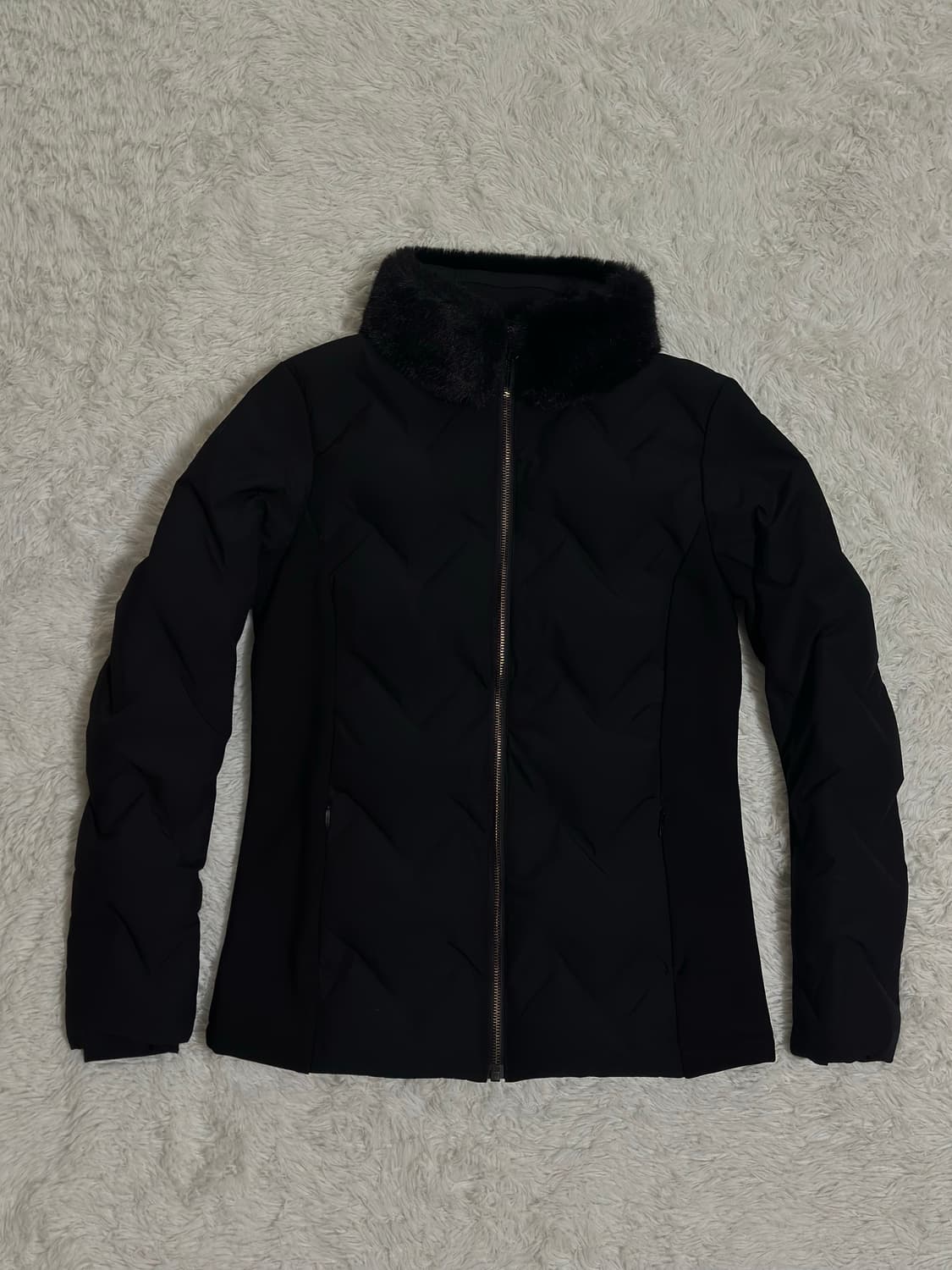 JDX 여성 퀼팅 블랙 패딩 90 상품이미지3