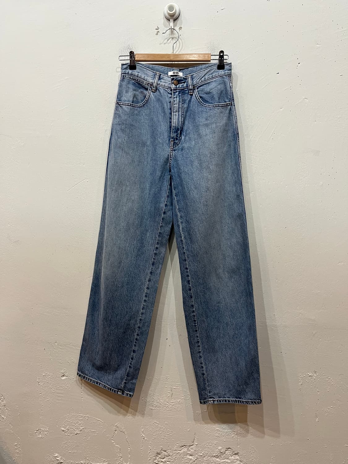 유니클로 U 데님팬츠 우먼즈  상품이미지1