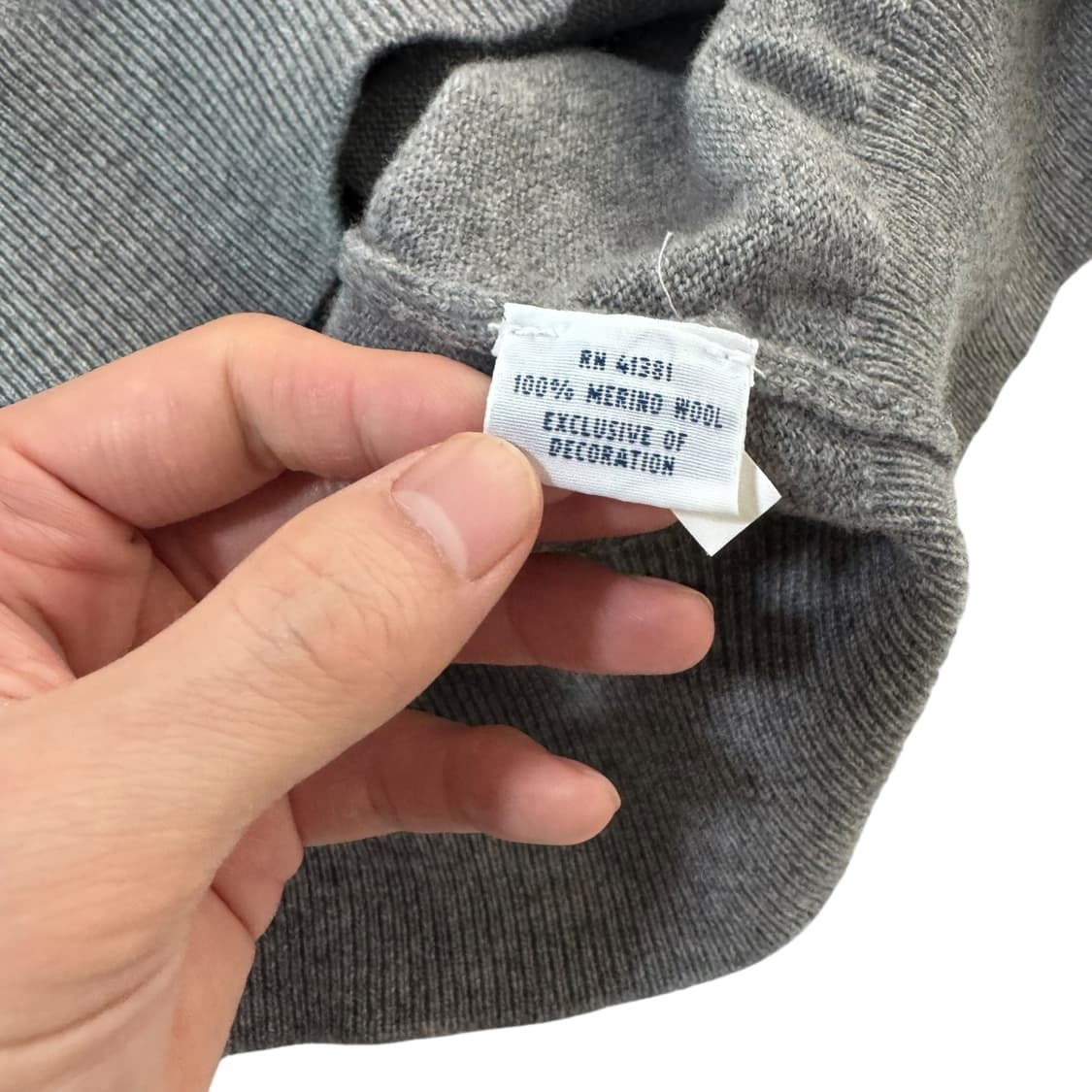 신형 폴로 랄프로렌 그레이 니트 상품이미지4