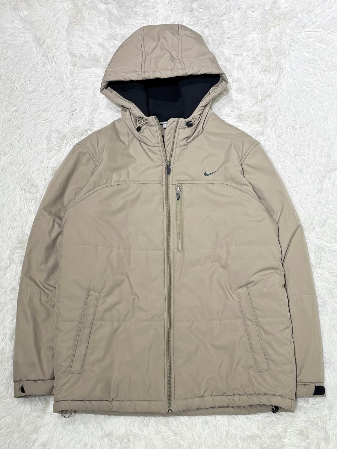 나이키 베이지 스우시 점퍼 상품이미지4