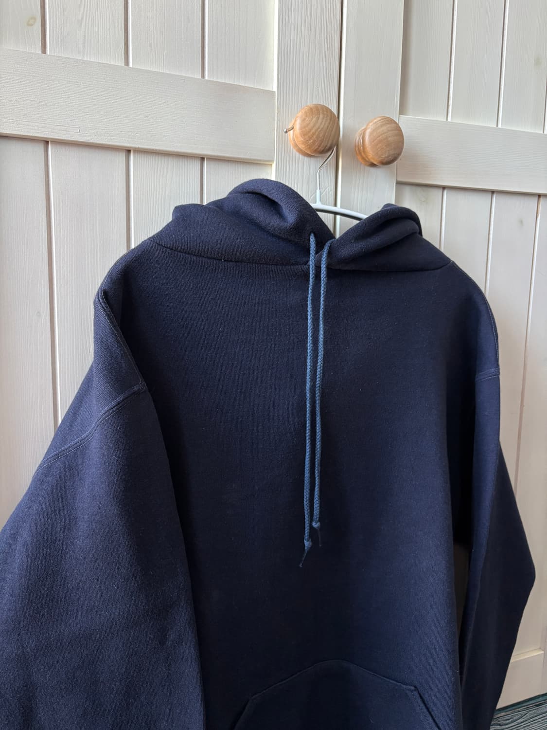 미제 usa 80s 러셀 후디 후드 네이비 L 라지사이즈 상품이미지3