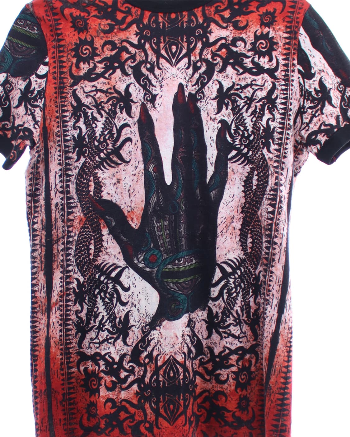 장 폴 고티에 90S 네이티브 핸드 프린트 티셔츠 상품이미지4