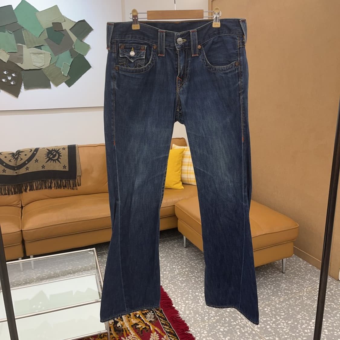 트루릴리젼 조이 Y2K 데님 청바지 30인치 C06231 상품이미지1