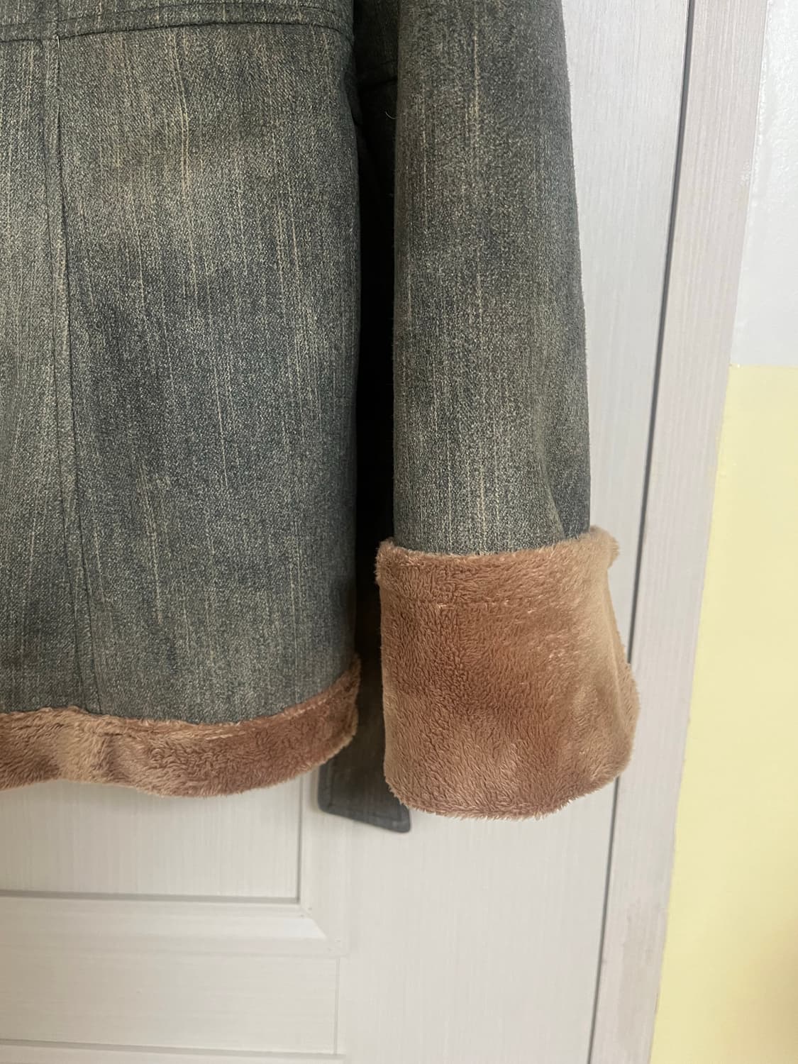 무스탕 카라 코트 상품이미지4