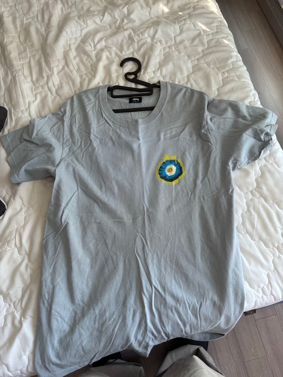 스투시 코스모스 반팔(하늘색) 상품이미지2