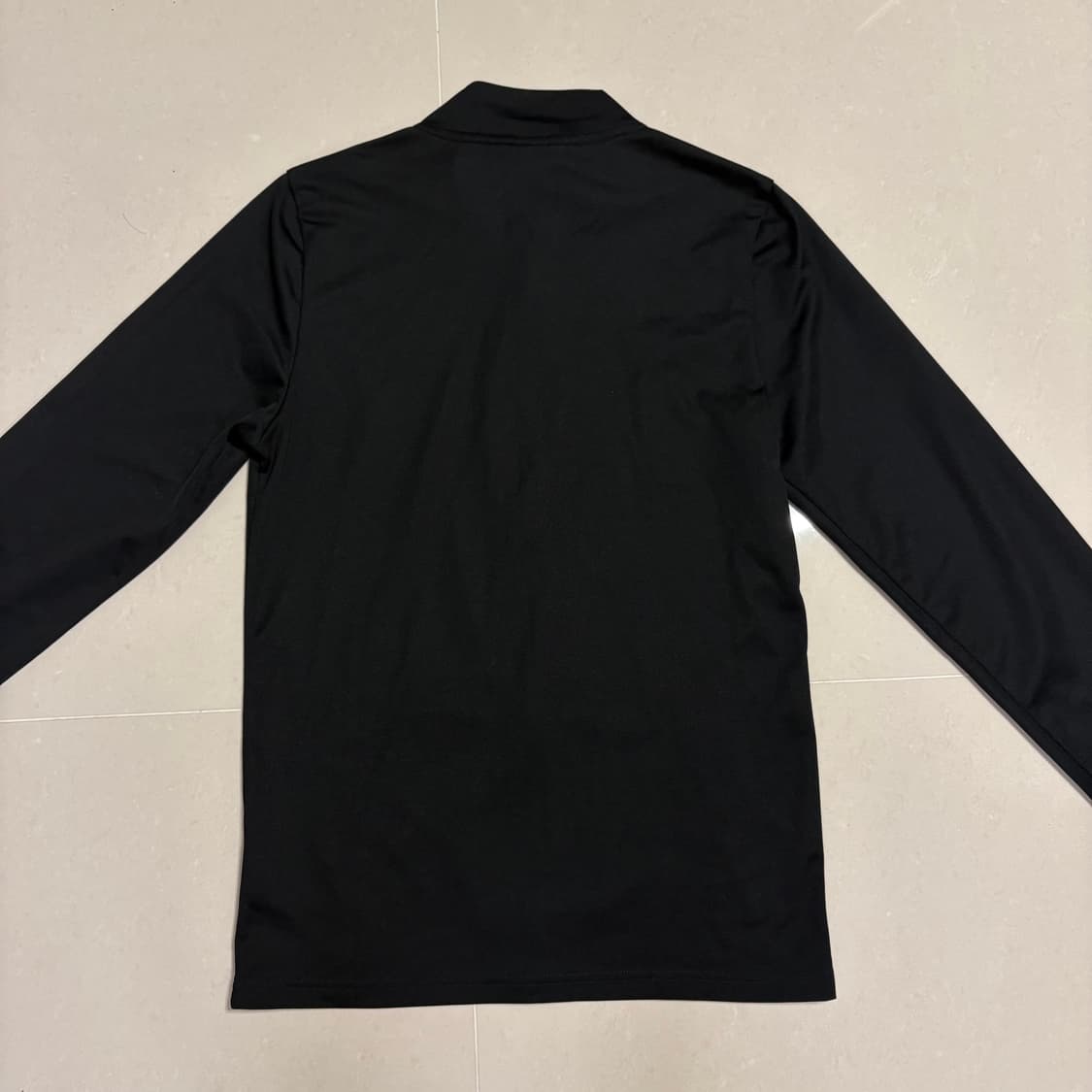 정품 나이키 스우시 블랙 트랙탑 트레이닝 집업 저지 상품이미지4