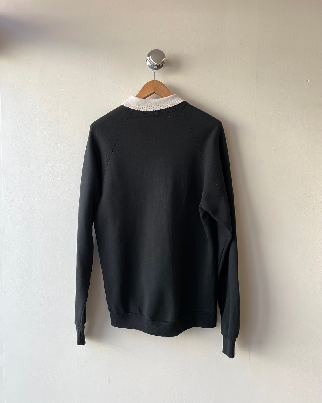 90s USA Morning sun collar sweatshirt 💐 상품이미지3