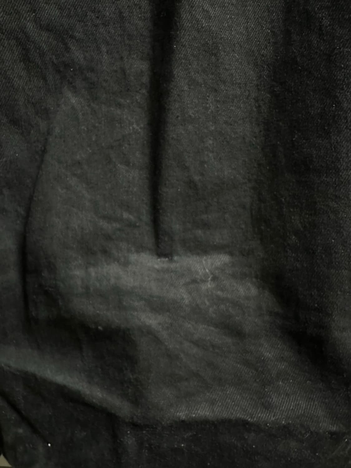 에모스탠스클럽 레더 패치 플레어드 진 블랙 1사이즈 상품이미지4