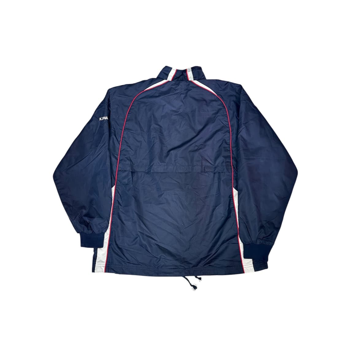 컨버스 일본판 네이비 화이트 오버핏 바람막이 트랙 자켓 L 상품이미지6