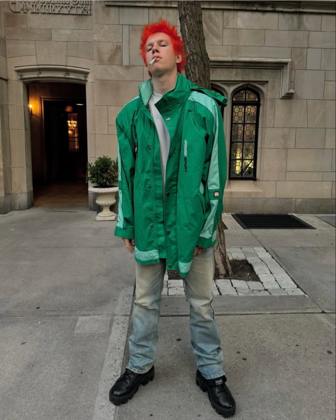 마틴로즈ss23 사이드지퍼데님 상품이미지2