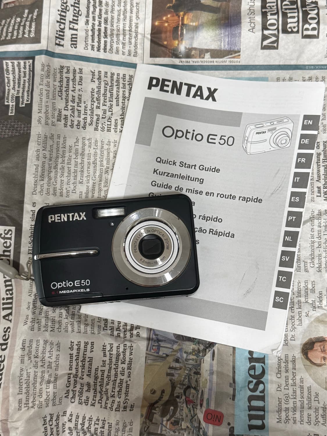 Hot🔥_ 펜탁스 Pentax optio E50  상품이미지2