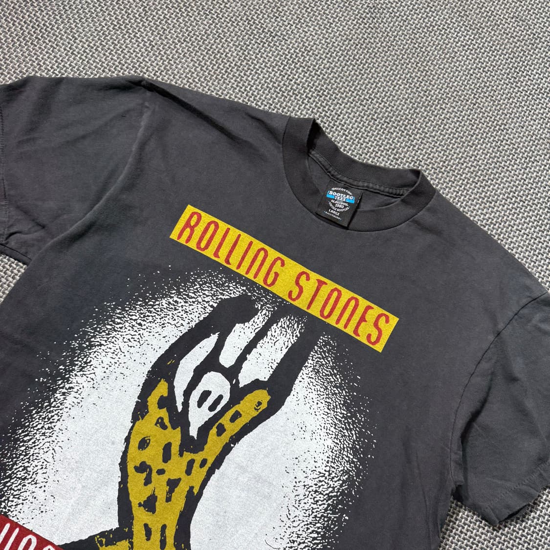 새상품) 롤링스톤즈 락밴드 프린팅 티셔츠 (L/XL) 상품이미지3