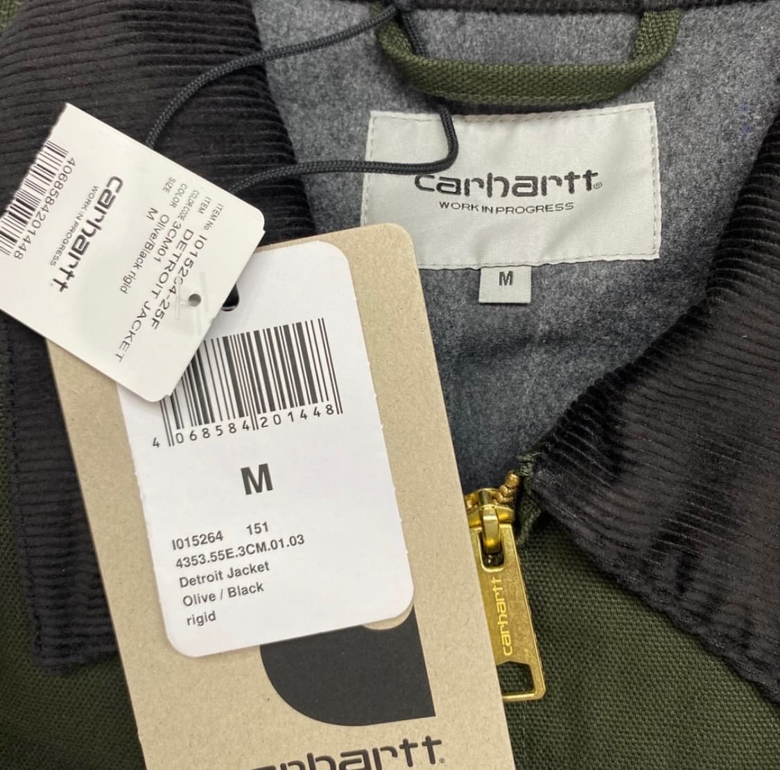 칼하트 wip 디트로이트 자켓 올리브 팝니다 상품이미지2