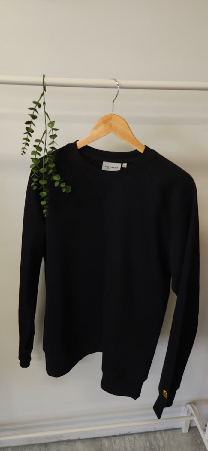 칼하트 블랙 맨투맨 XL 상품이미지1