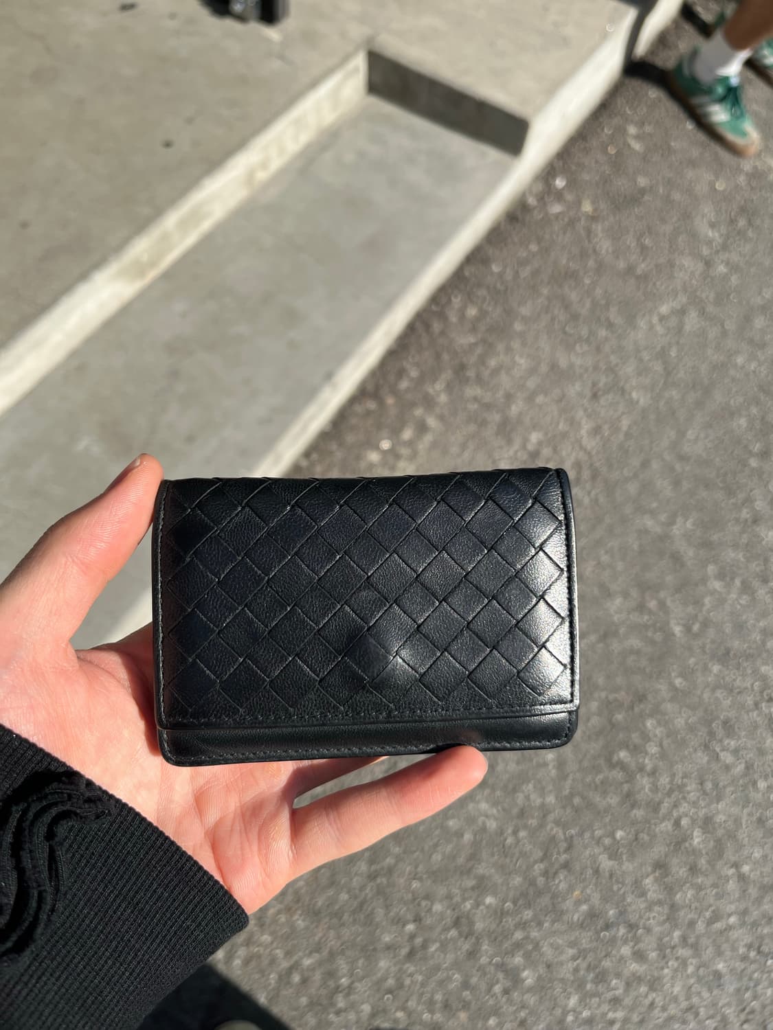 보테가베네타 인트레치아토 플랩 남성 카드지갑 상품이미지2