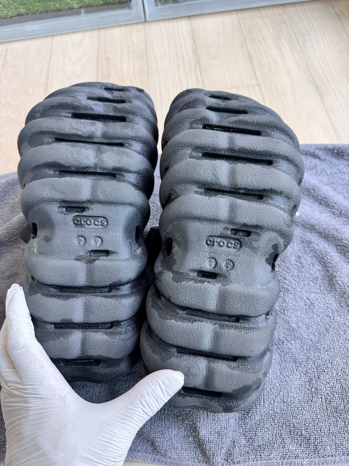 크록스 에코클로그 블랙 m5 w7 240 상품이미지3