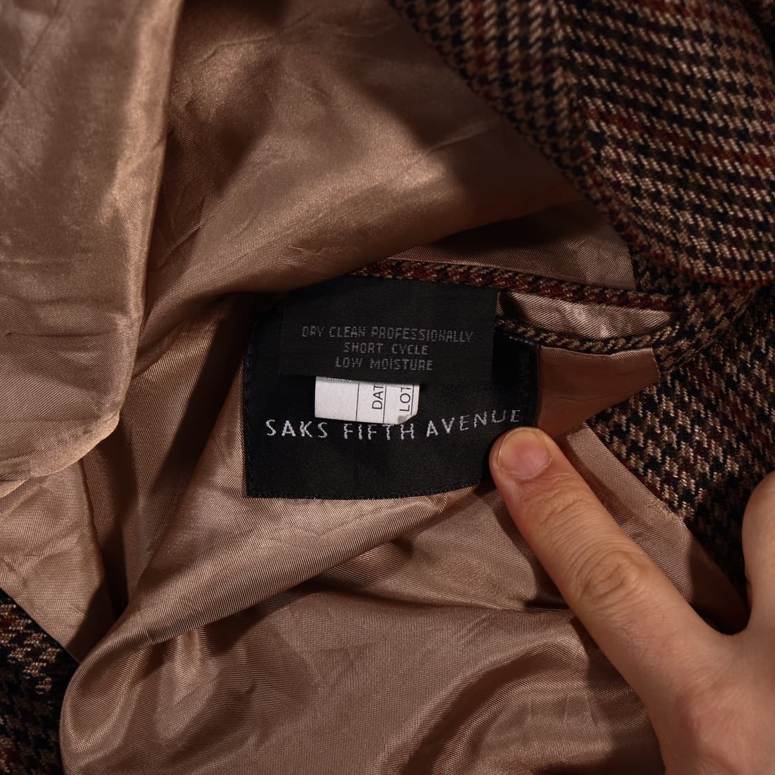 빈티지 울 블레이저 상품이미지5