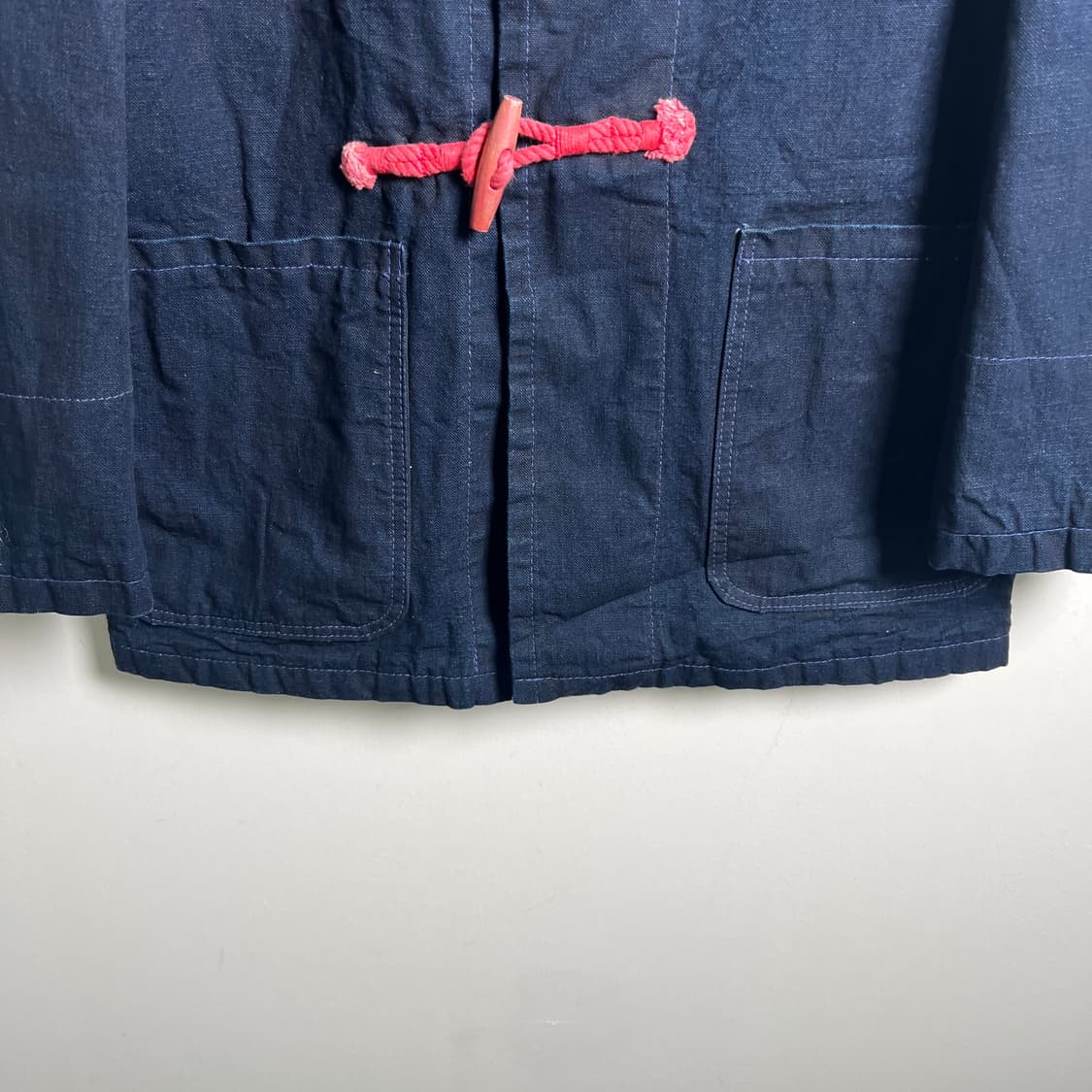 Schott perfecto 쇼트 퍼펙토 네이비 데님 더플 토글 자켓 S 상품이미지6