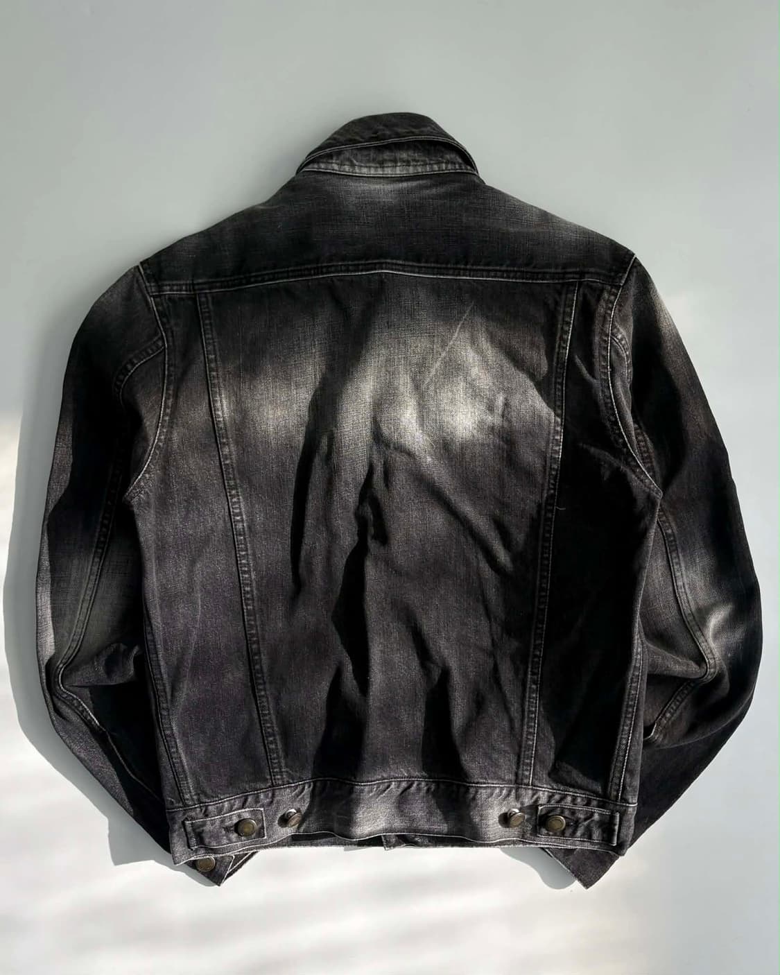 [48] 입생로랑 리브 고쉬 데님 트러커 자켓 상품이미지2