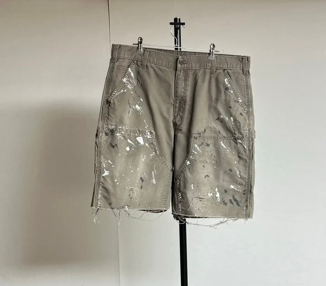 빈티지 칼하트 더블니 쇼츠  반바지 상품이미지1