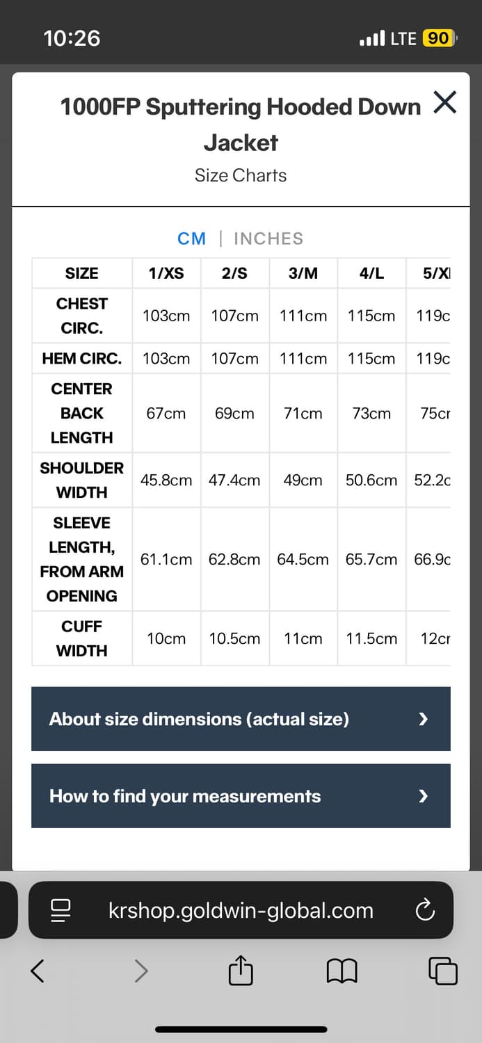 (2, 새 상품) 골드윈 100FP 경량패딩 상품이미지4