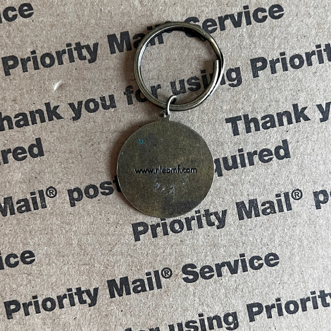 90s vtg Officers Memorial Keyring 상품이미지2