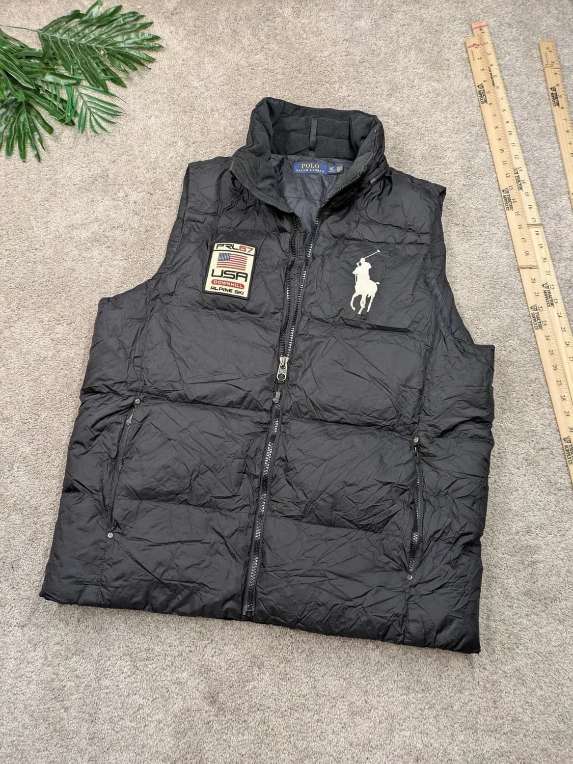 폴로 랄프 로렌 PRL67 알파인 스키 다운 패딩 조끼 상품이미지1
