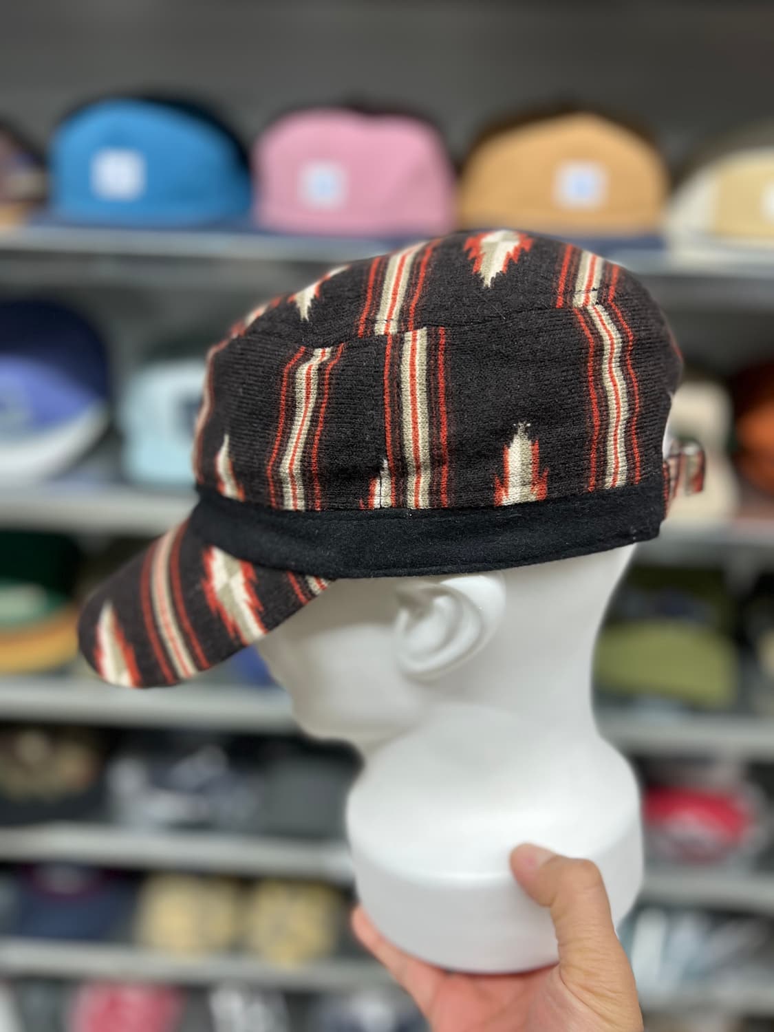 자가드 빈티지캡 상품이미지3