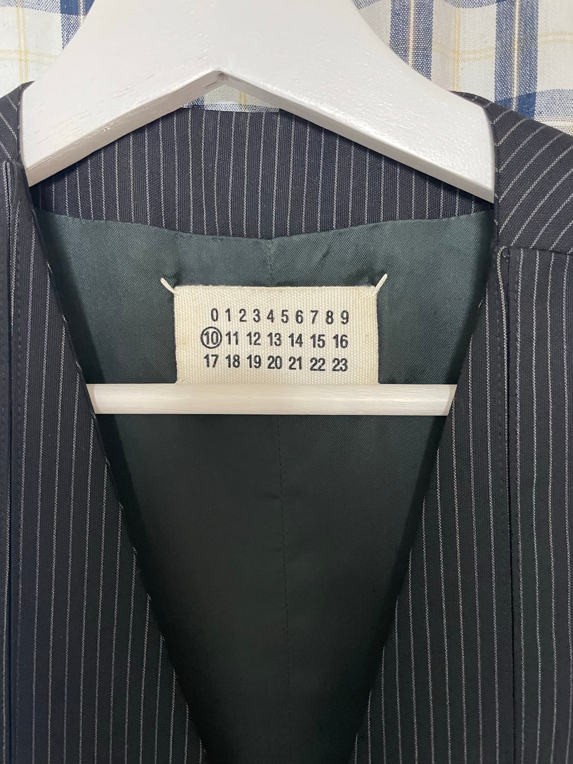 [44]08ss 마르지엘라 플랫,폴드 스트라이프 베스트 상품이미지4