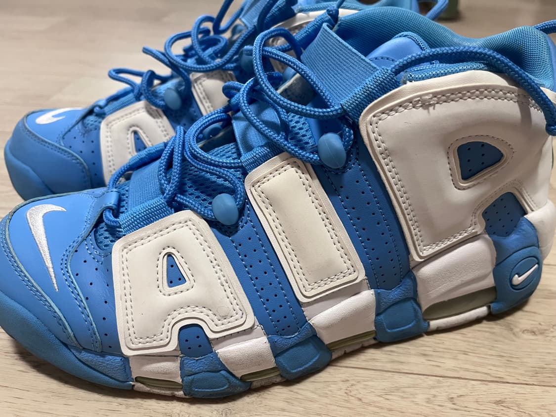 나이키 에어 모어 업템포 UNC 블루 판매 상품이미지1