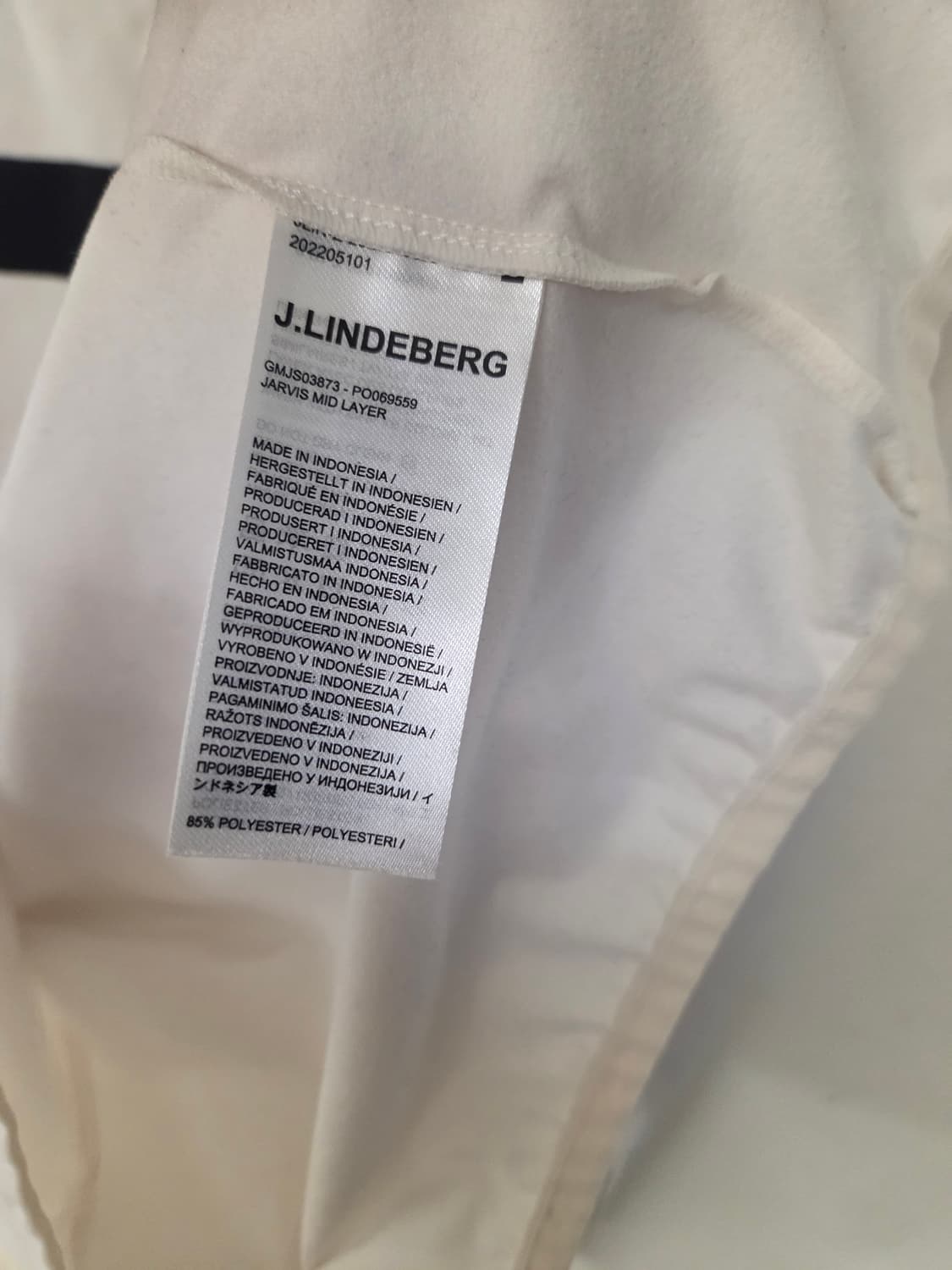 J.LINDEBERG 화이트 골프 자켓 L 상품이미지4