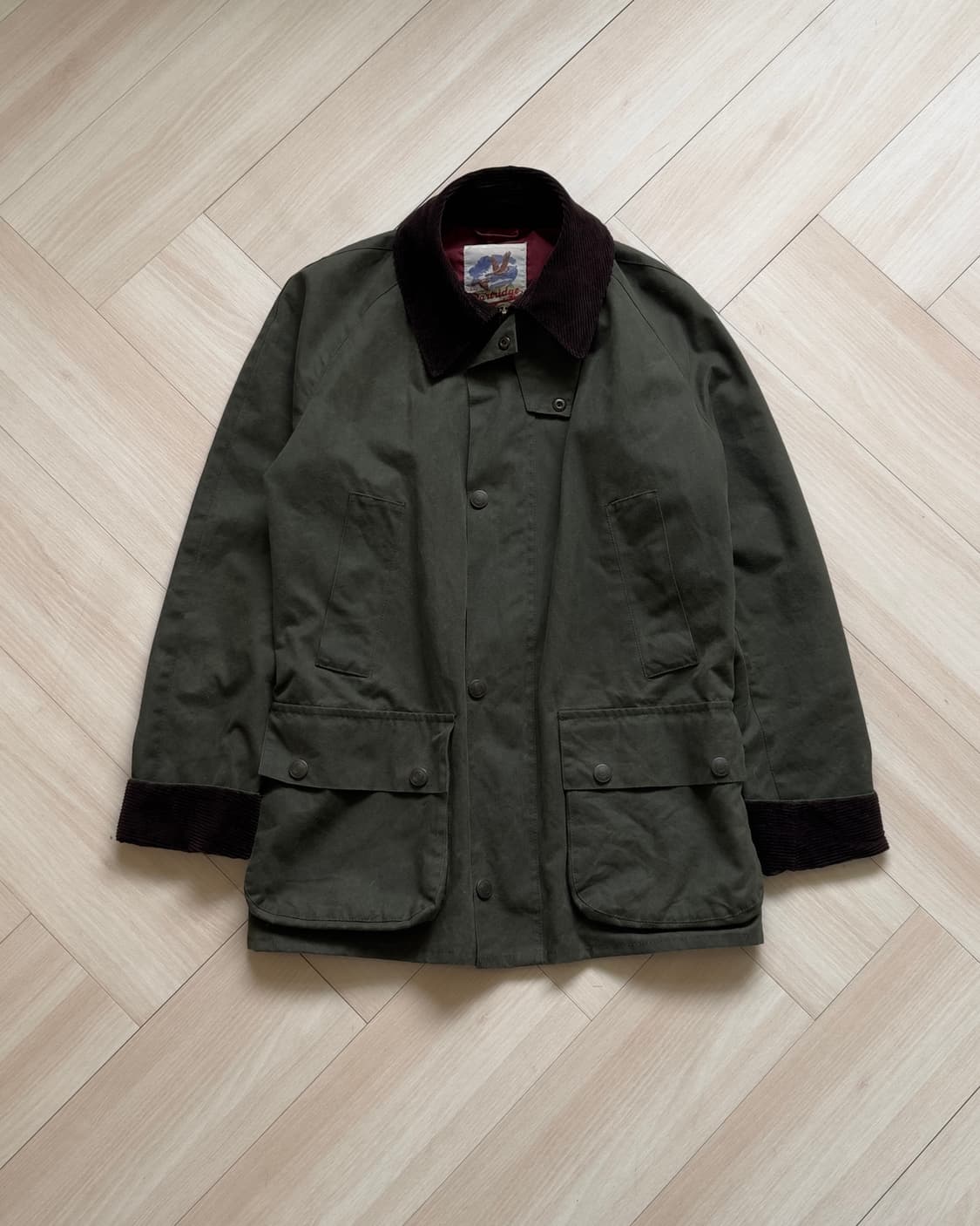 [Vintage] Waxed Cotton Field Jacket  상품이미지1