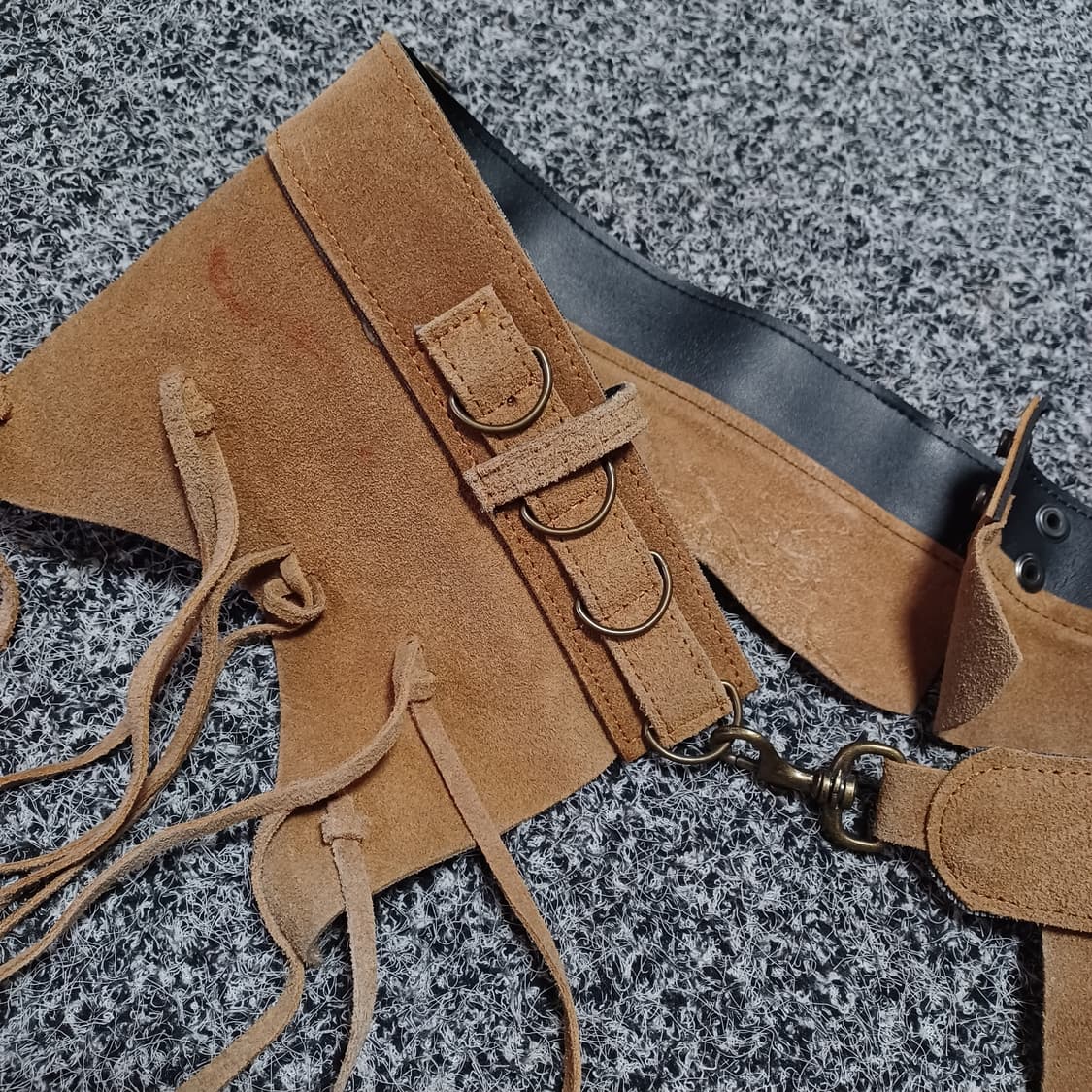 빈티지 허리 장식 가죽 벨트  상품이미지2