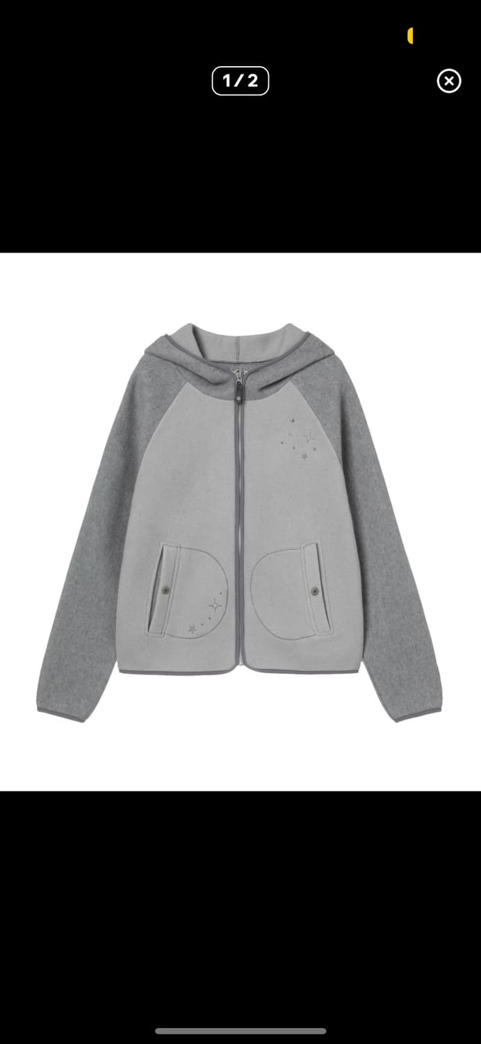 AEAE stella fleece zip up hoodie 상품이미지1