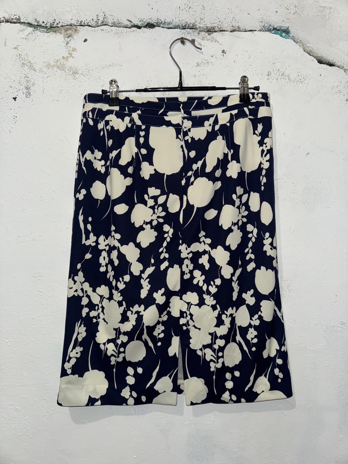 빈티지 플라워 새틴 스커트 상품이미지3