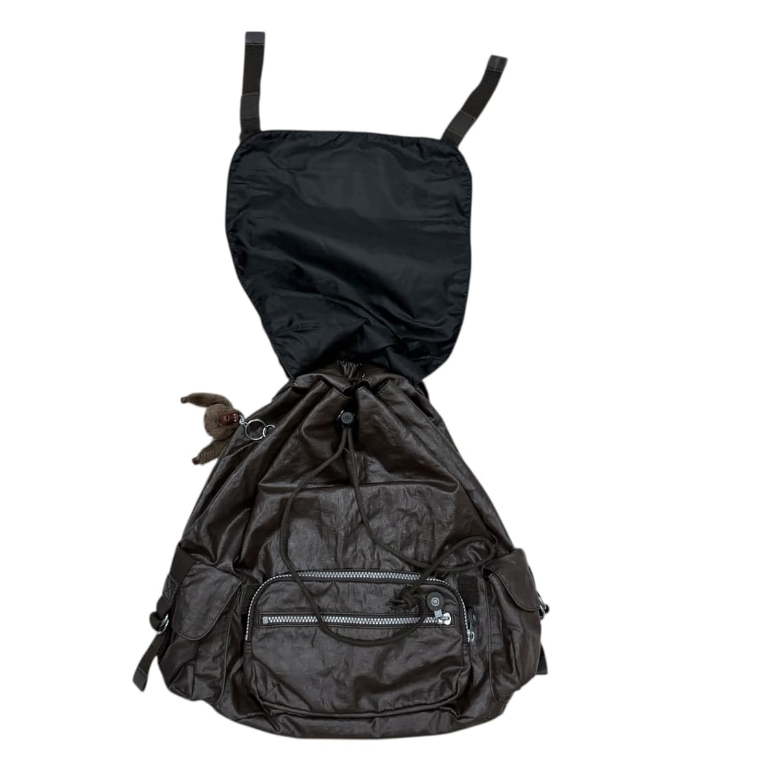 키플링 빈티지 복조리 초콜릿 브라운 Y2K 백팩 가방 상품이미지3