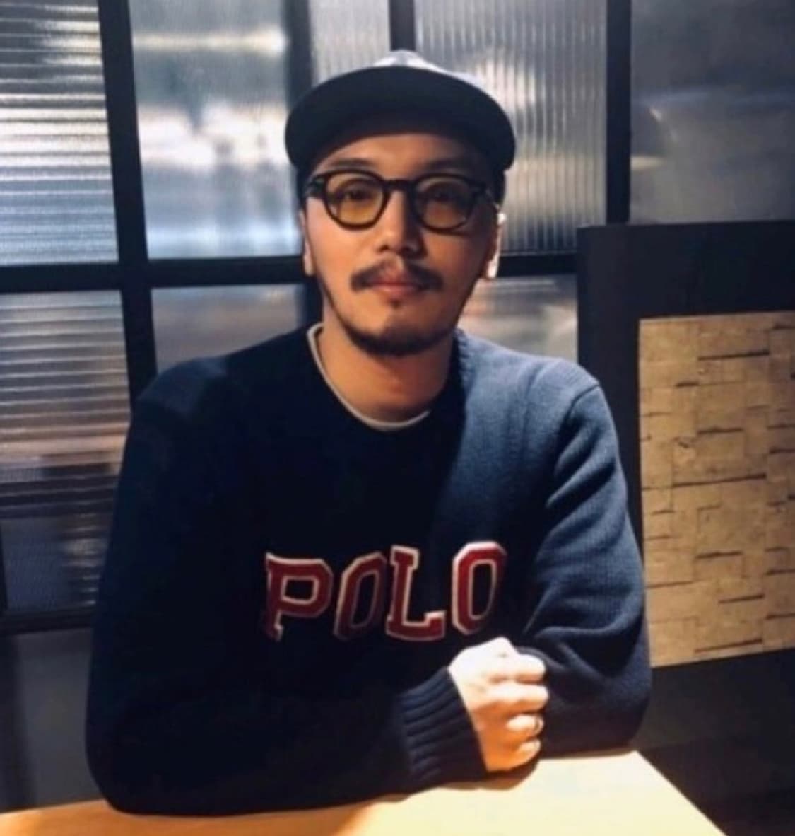 폴로 랄프로렌 변요한 POLO 로고 니트 M 상품이미지1