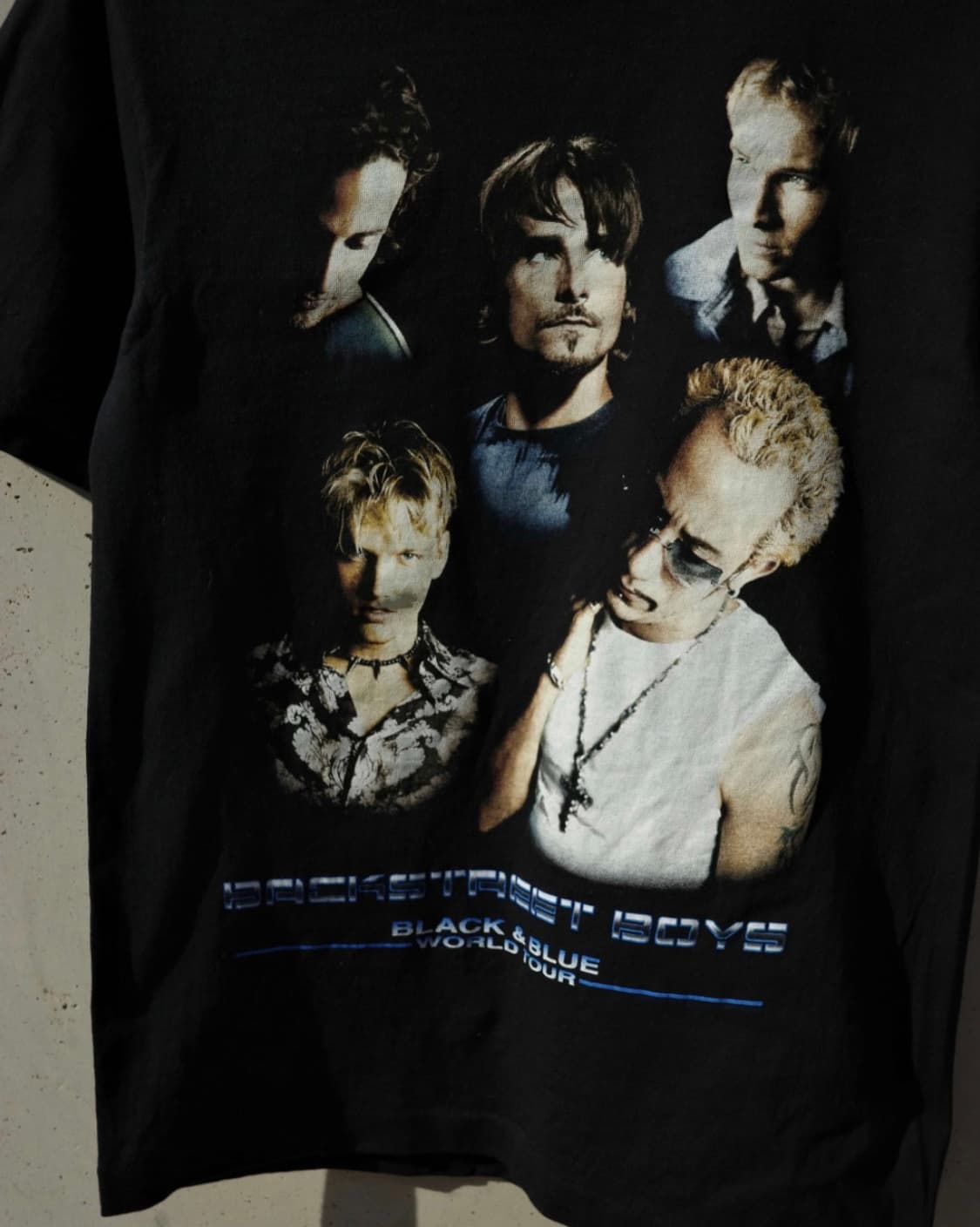 2001 Backstreet Boys 월드 투어 인 재팬 티셔츠 상품이미지5