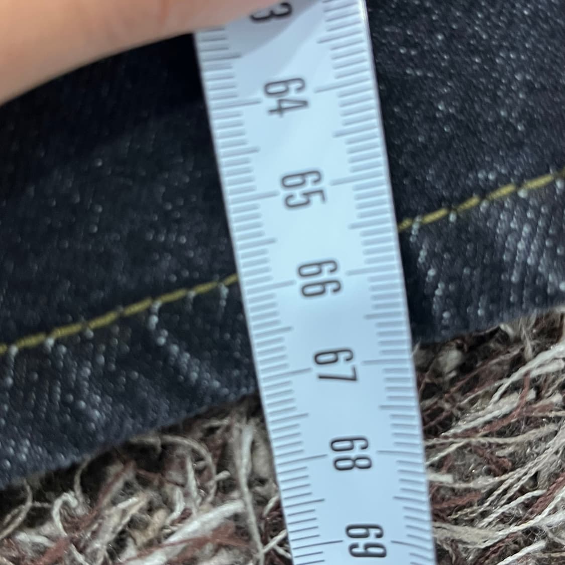 L 꼼파뇨 카고 블랙 데님 쇼츠 반바지 상품이미지8